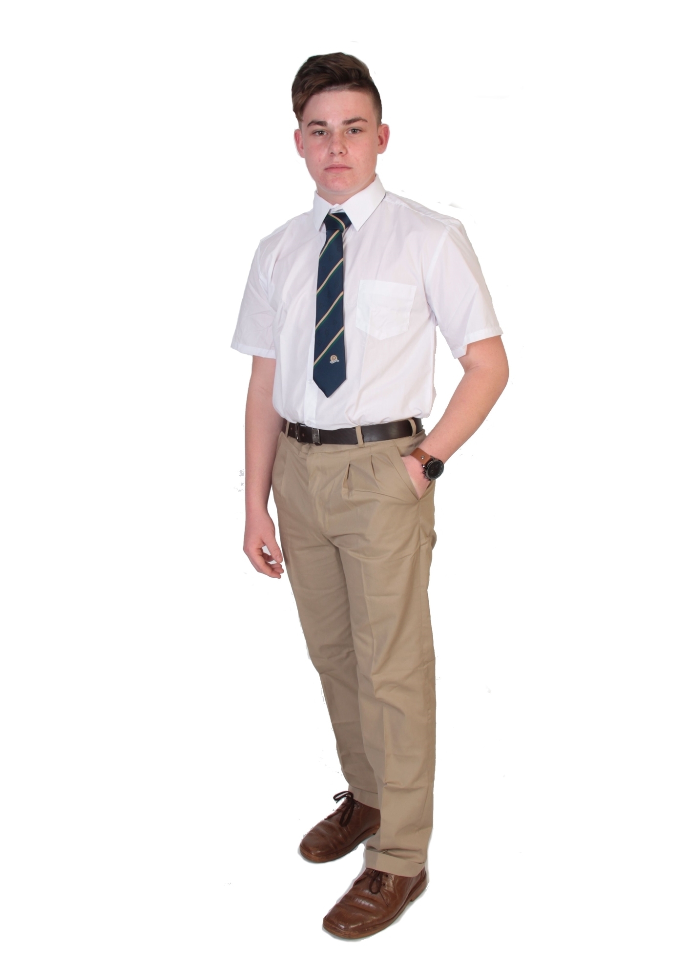 0000335_bc-tie-for-boys Tie - Blue EMB - Image 1