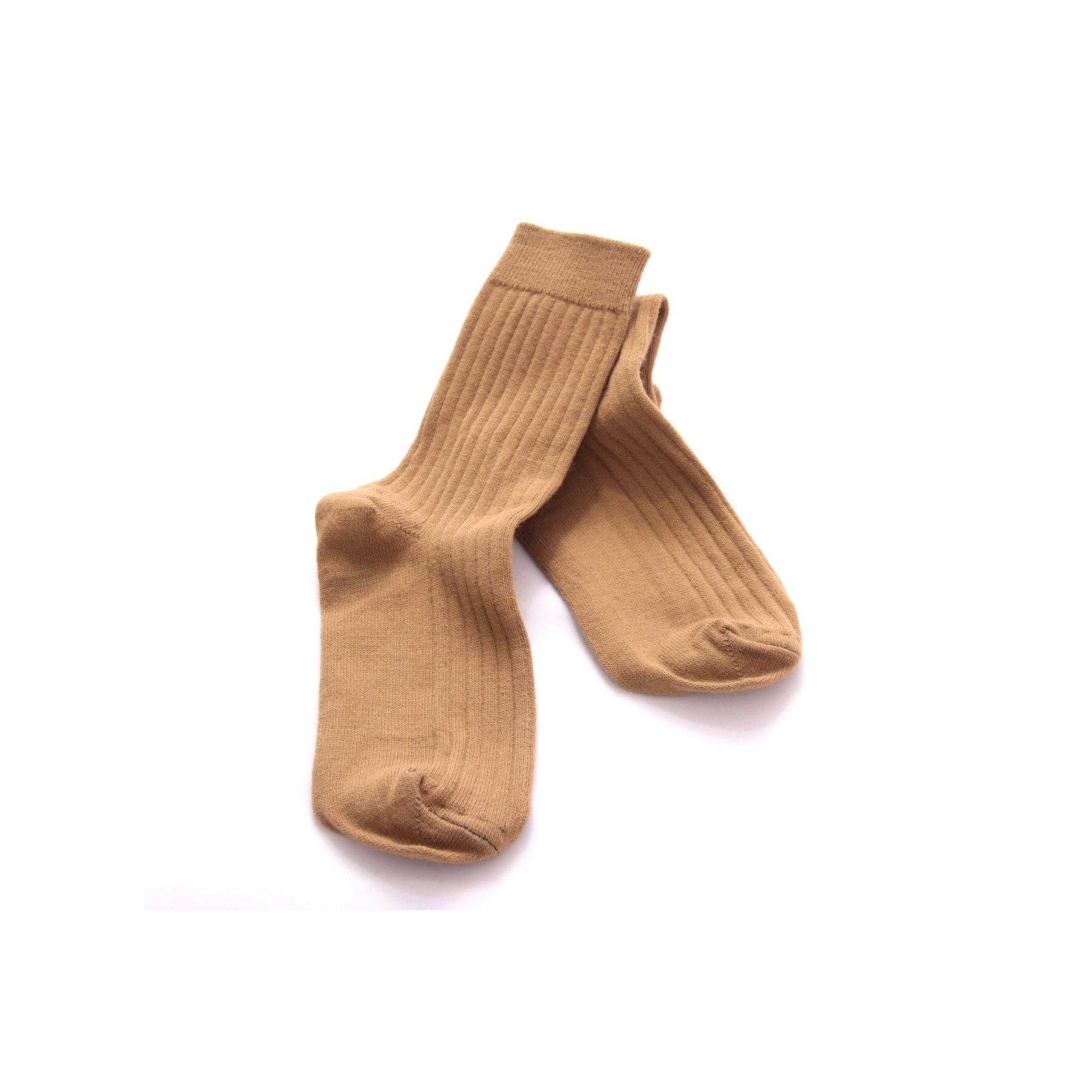 dfhgrtnhgjkyuiuy Boys Khaki Socks - Image 1